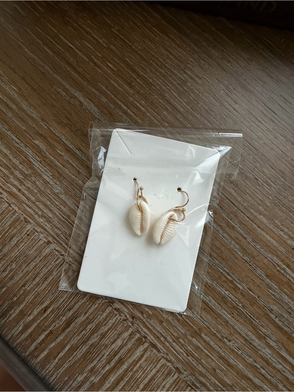 Seashell earrings